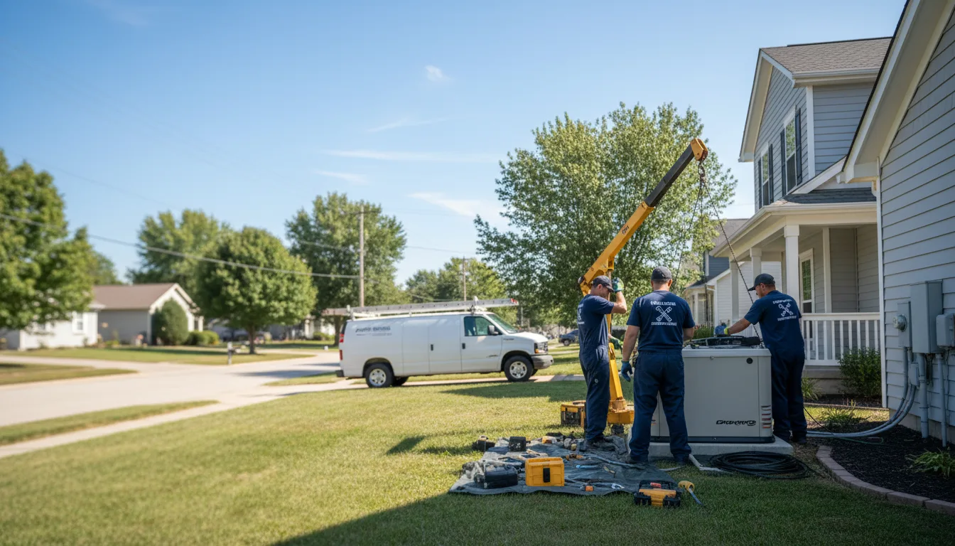 Generator Installation in Wapanucka, OK near me
